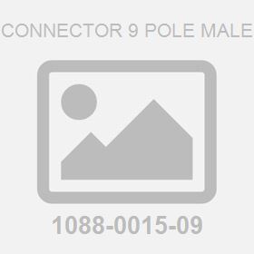 Connector 9 Pole Male